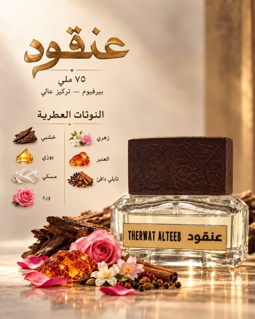 عطر عنقود من ذروة الطيب