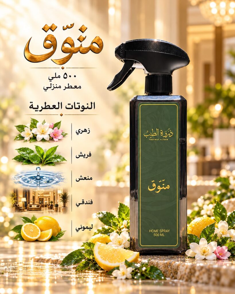 منوّق معطر منزلي 500 ملي ذروة الطيب