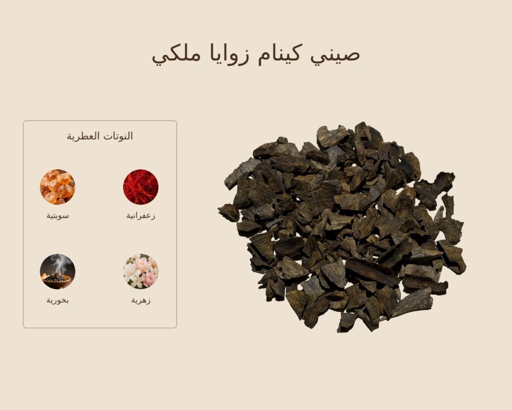بخور صيني كينام زوايا ملكي — ذروة الطيب